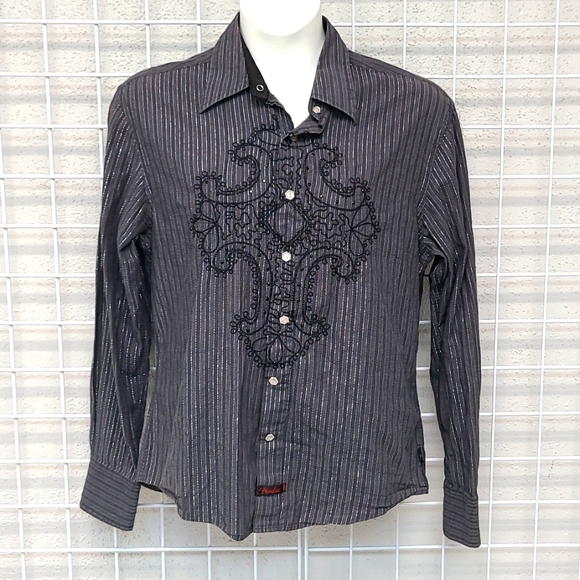 rock and roll religion Tops Fender By Rock And Roll Religion Button